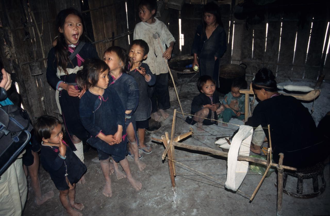 dans les villages Hmong du triangle d'or
